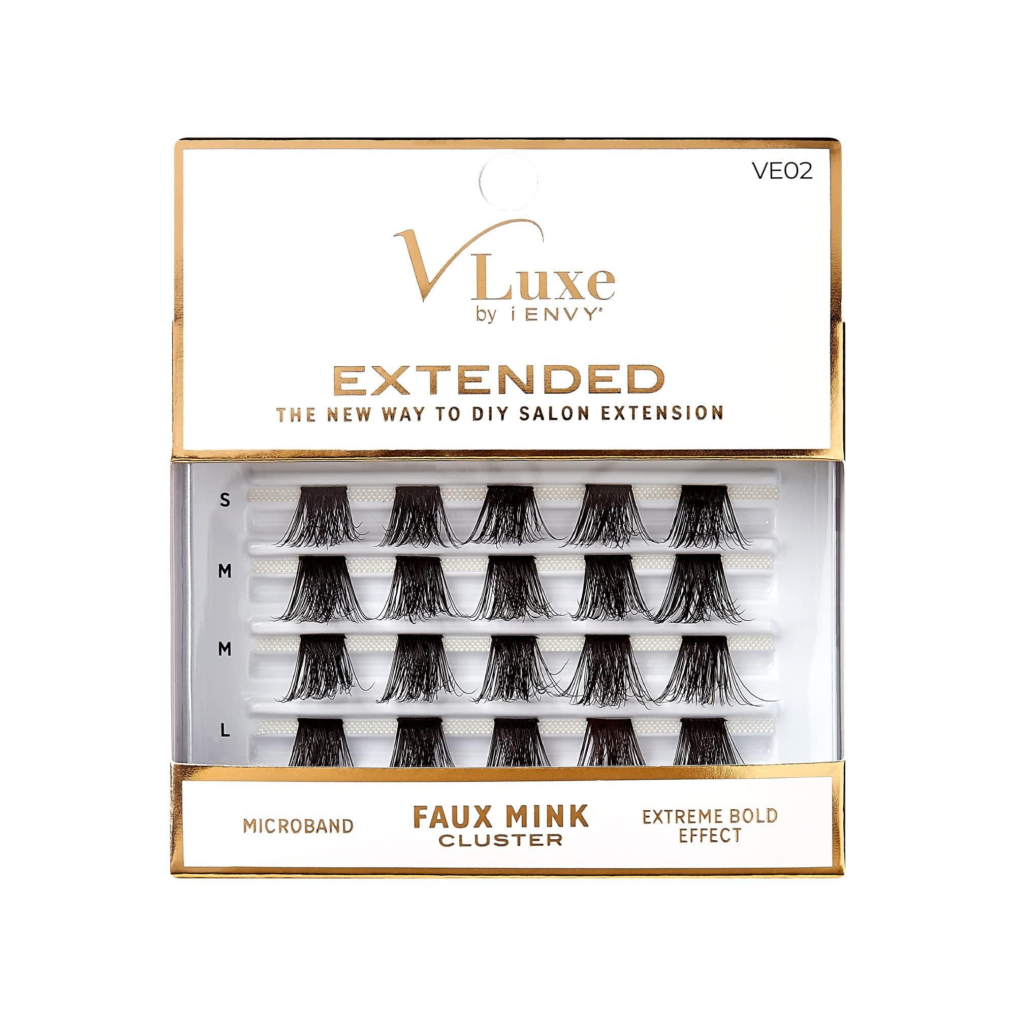 VLuxe Extended DIY Eyelash Extension Bond & Seal Infused with Biotin & Vitamin E - Strong Gentle ... | Amazon (US)