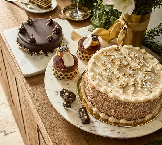 Marquee Marble Lazy Susan | Pottery Barn (US)