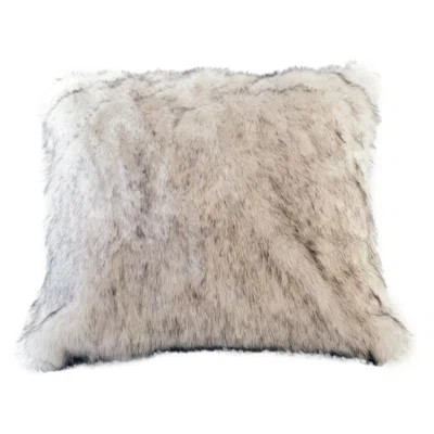 Arctic Fox Faux Fur Pillow Cover | Wayfair Professional