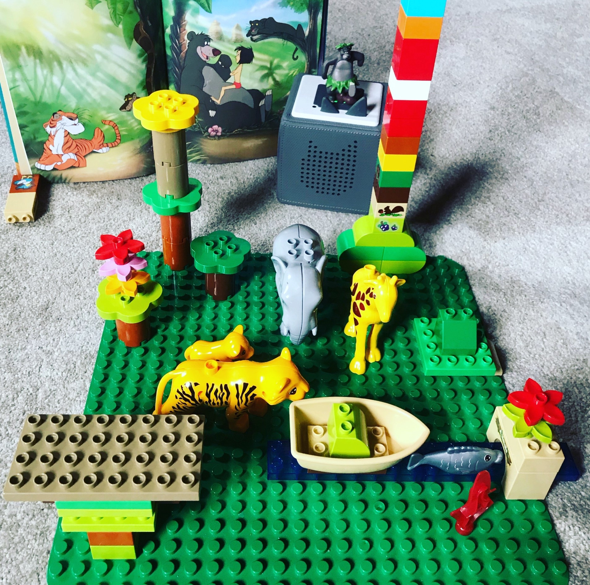 Great idea for keeping kids busy on a rainy fall weekend: listening to an exciting story, looking at  the accompanying pictures in the book and building the scene

#LTKSeasonal #LTKKids #LTKFamily