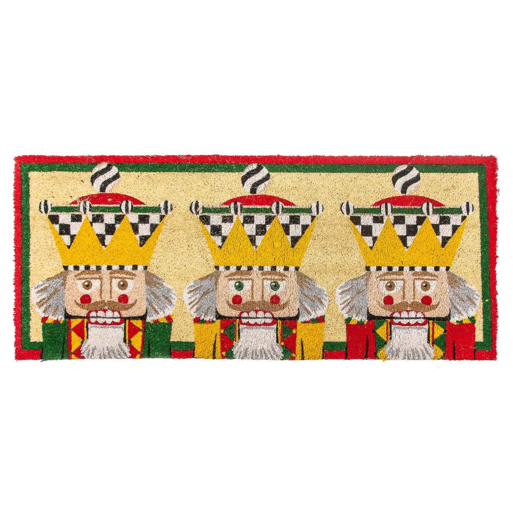 Nutcracker Double Door Entrance Mat | MacKenzie-Childs
