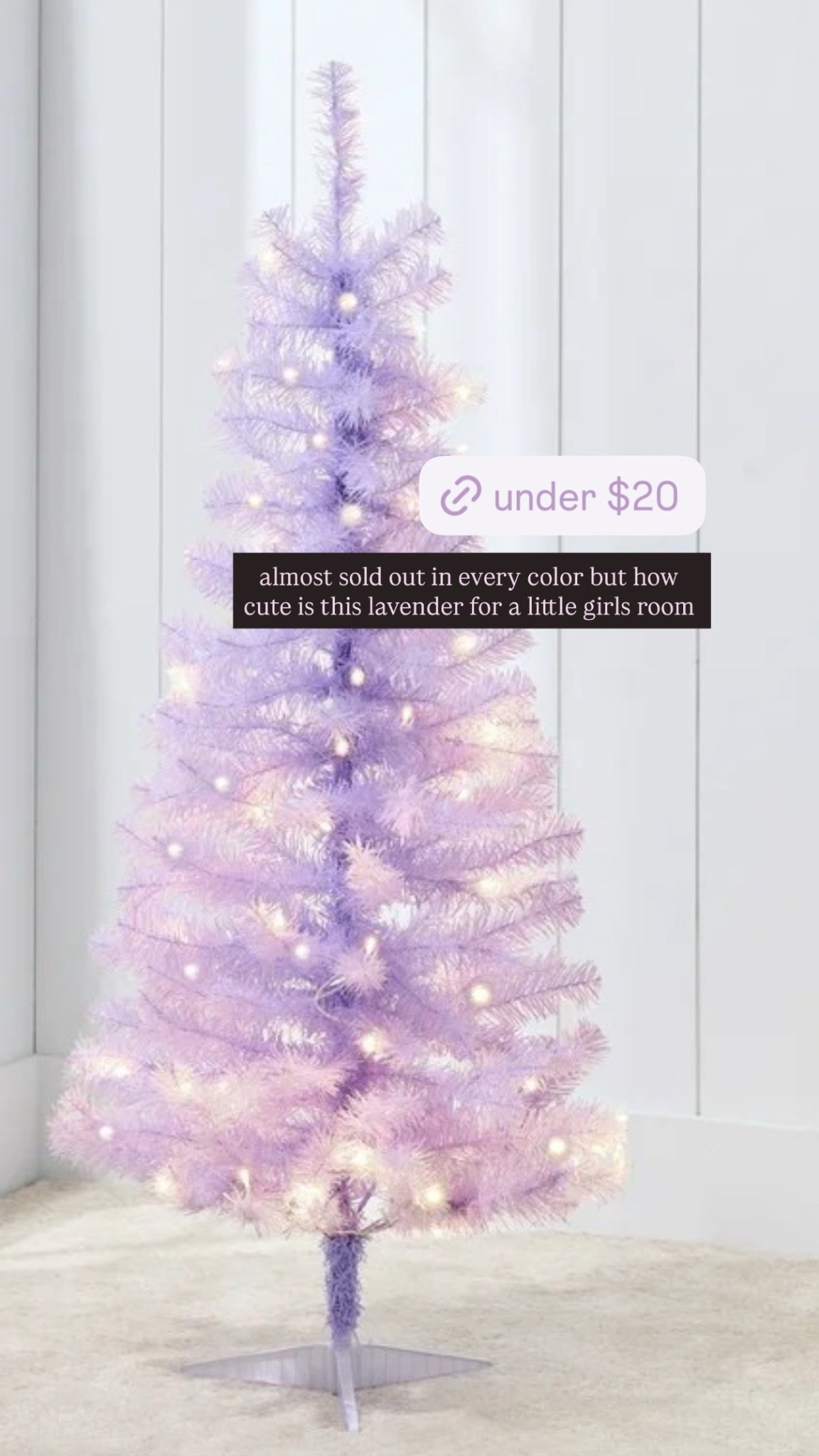 cutest lavender tree for a little
girls room!! 

#LTKCyberWeek #LTKGiftGuide #LTKHoliday