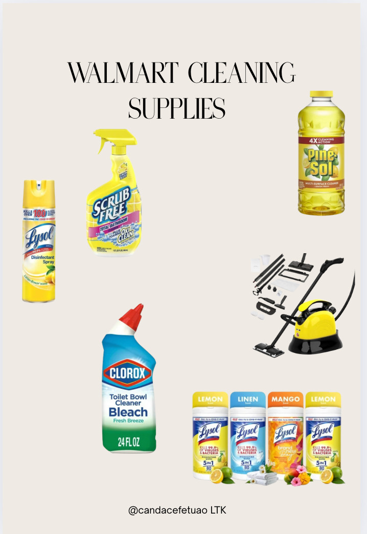 Walmart Cleaning Supplies! 

 #LTKmomlife #LTKHome #LTKSaleAlert