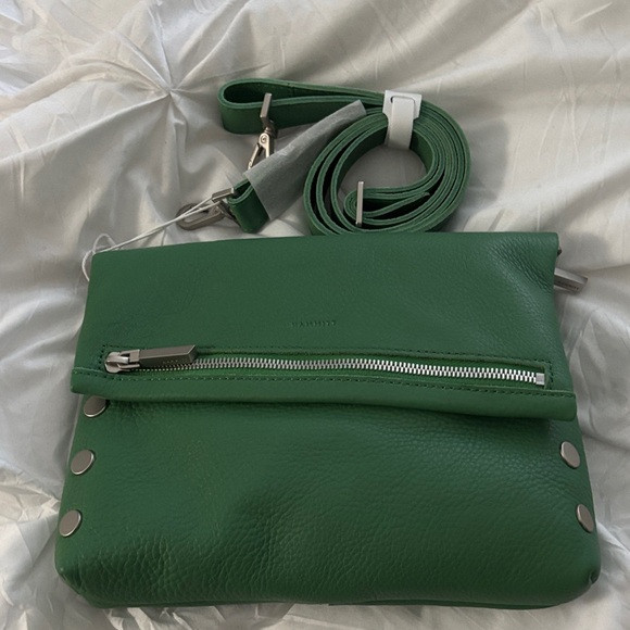Hammitt Green Crossbody Bag with Silver Accents | Poshmark