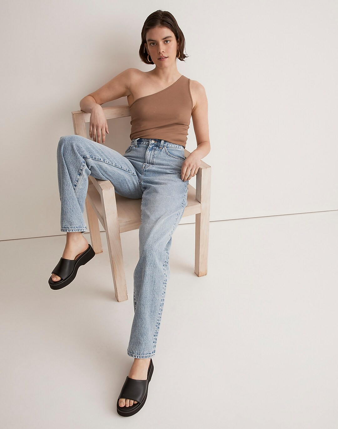 Low-Rise Baggy Straight Jean | Madewell