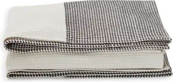 Texture Grid Organic Cotton Throw Blanket | Nordstrom