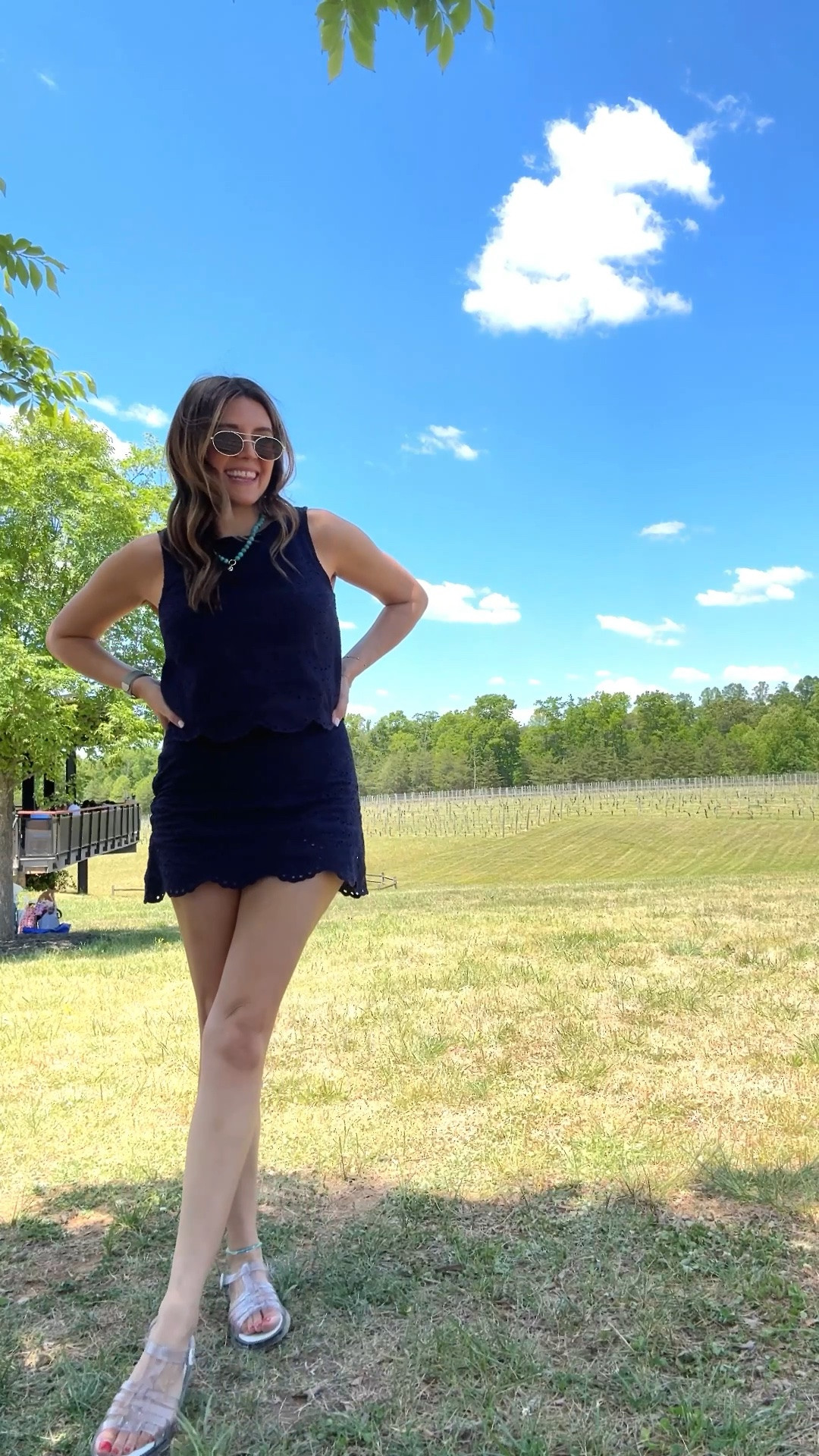 Mother’s Day outfit! 40% off with gap friends and family sale!! In a small in both the top and skort. I’m 5’7”

#LTKSaleAlert #LTKOver40 #LTKTall