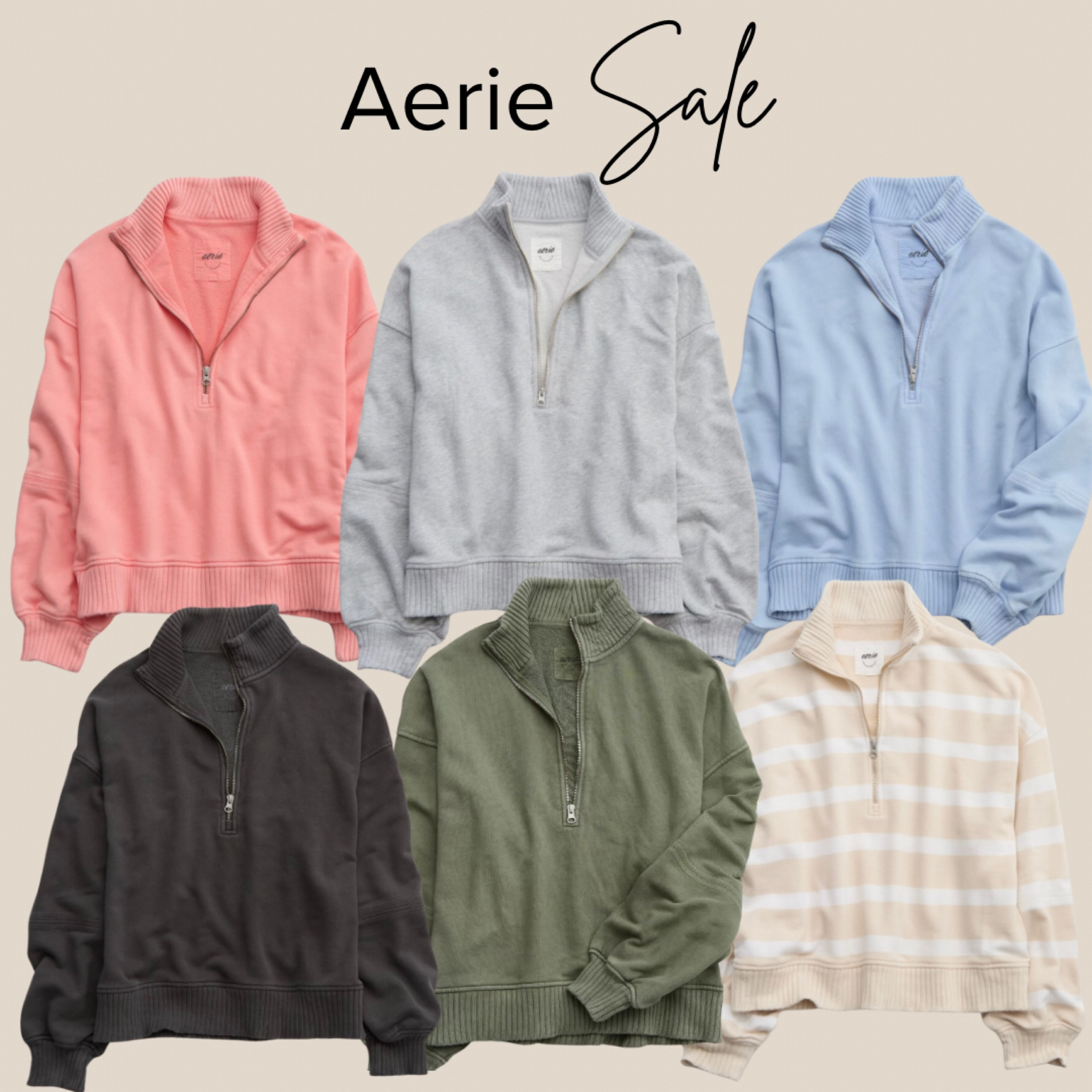 These half zip pullovers are so cozy and comfortable! And 40% off right now! These fit true to size. 
#fallcasualoutfit #cozysweatshirt #cozytop #falloutfit #aerie

#LTKOver40 #LTKFallSale #LTKSaleAlert