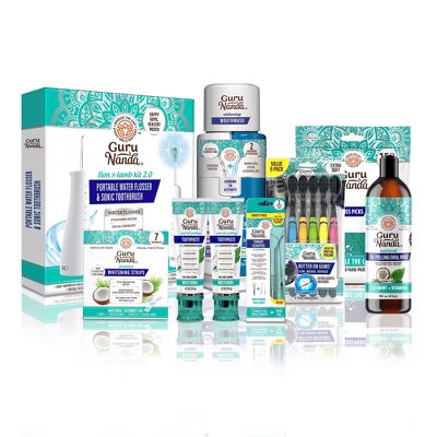 GuruNanda 7-Step Regimen 2.0 for Healthy Teeth Gums Toothcare Set - 9ct | Target