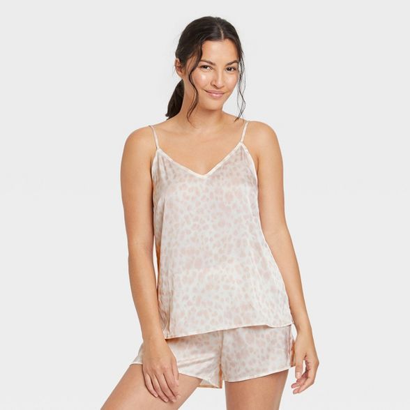 Women's Satin Cami and Shorts Pajama Set - Stars Above™ | Target