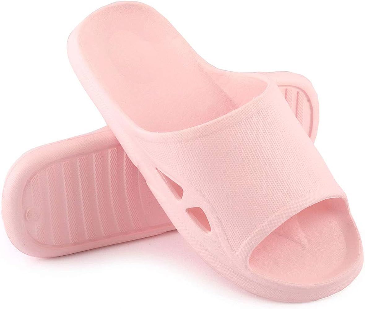 LM Women Shower Slippers Bathroom Slippers Sandals House Slippers Non Slip Shoes Dorm Shoes | Amazon (US)
