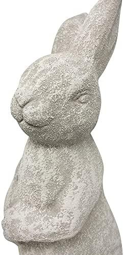 Elly Décor 14 Inch Tall Standing Sculpture for Your Patio & Yard, Outdoor Lawn décor, Cute Cera... | Amazon (US)