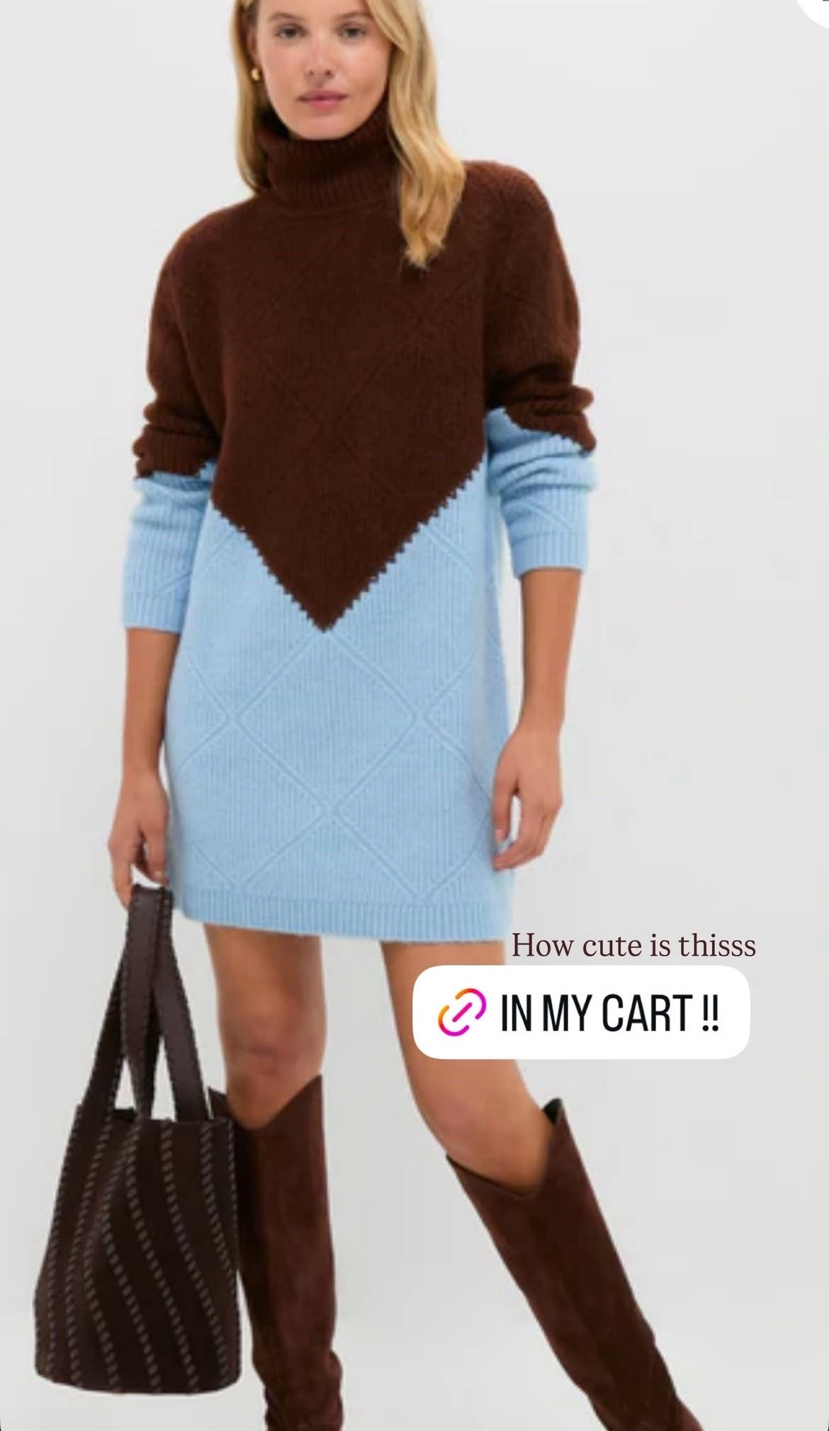 Currently in my cart! How cute is this? Who else is loving brown and blue combos? 🩵🤎

#LTKGiftGuide #LTKSeasonal #LTKHoliday