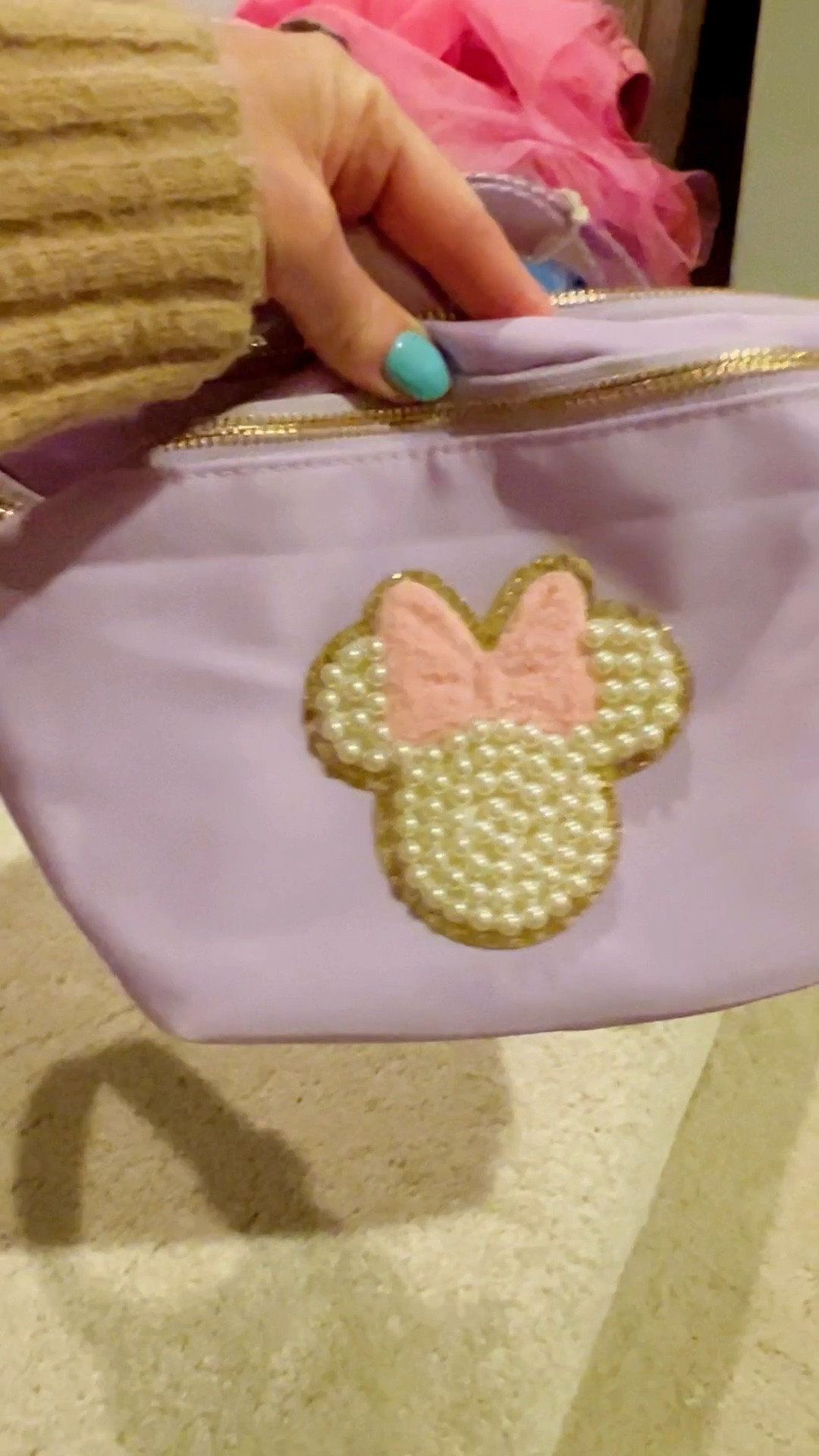 Disney here we come. A little diy belt fanny pack bag that can actually hold a lot. Sticker Minnie
Mouse
Disney adhesive. Holds on great   

#LTKOver40 #LTKSeasonal #LTKHoliday