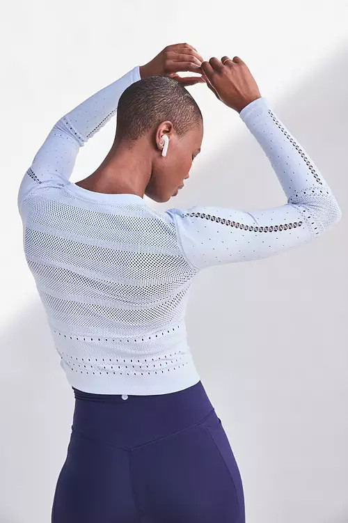 CALIA Women's Pointelle Seamless Long Sleeve T-Shirt | Dick's Sporting Goods