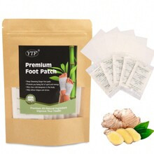 PCS Deep Cleansing Bamboo Foot Pads Bamboo Vinegar Ginger Powder Massage Oil Japanese Ginger Foot Patch For Foot Care Ginger Bamboo Foot Pads | SHEIN