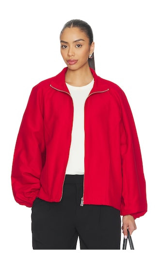 Aila Sport Jacket in Scarlet | Revolve Clothing (Global)