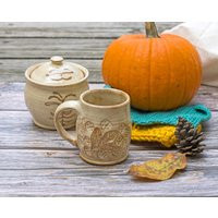 Handmade Stoneware Pottery Mug Colorful Boho Coffee Cup, Gift For Mom, Ceramic Cup Handmade, Wheelthrown | Etsy (US)