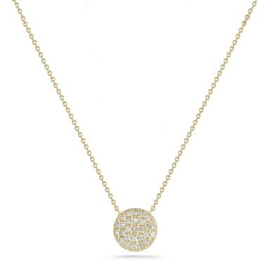 Lauren Joy Medium Disc Necklace | Dana Rebecca Designs