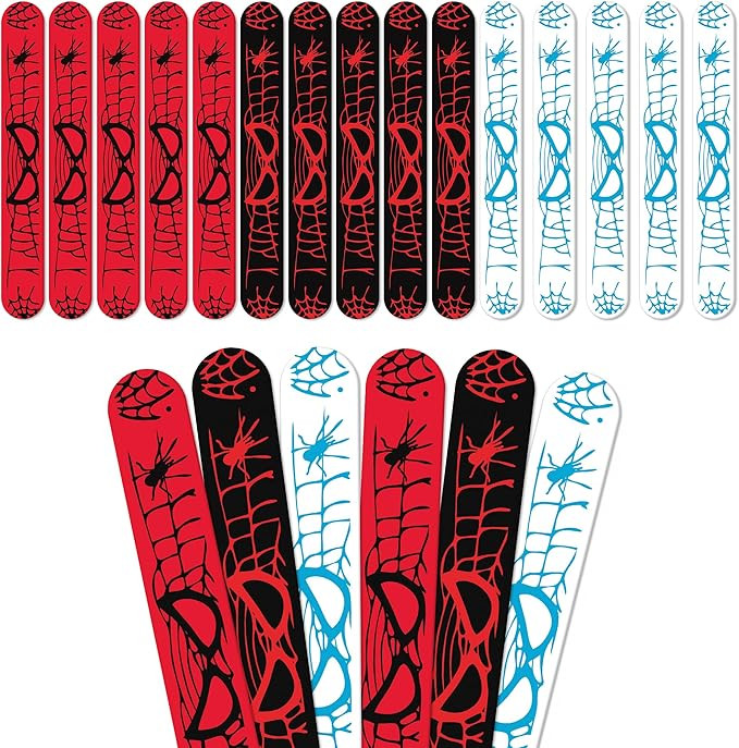 24Pcs Birthday Party Supplies Favors,Slap Wristband Set,Best for Fill Up the Goodie Bags | Amazon (US)
