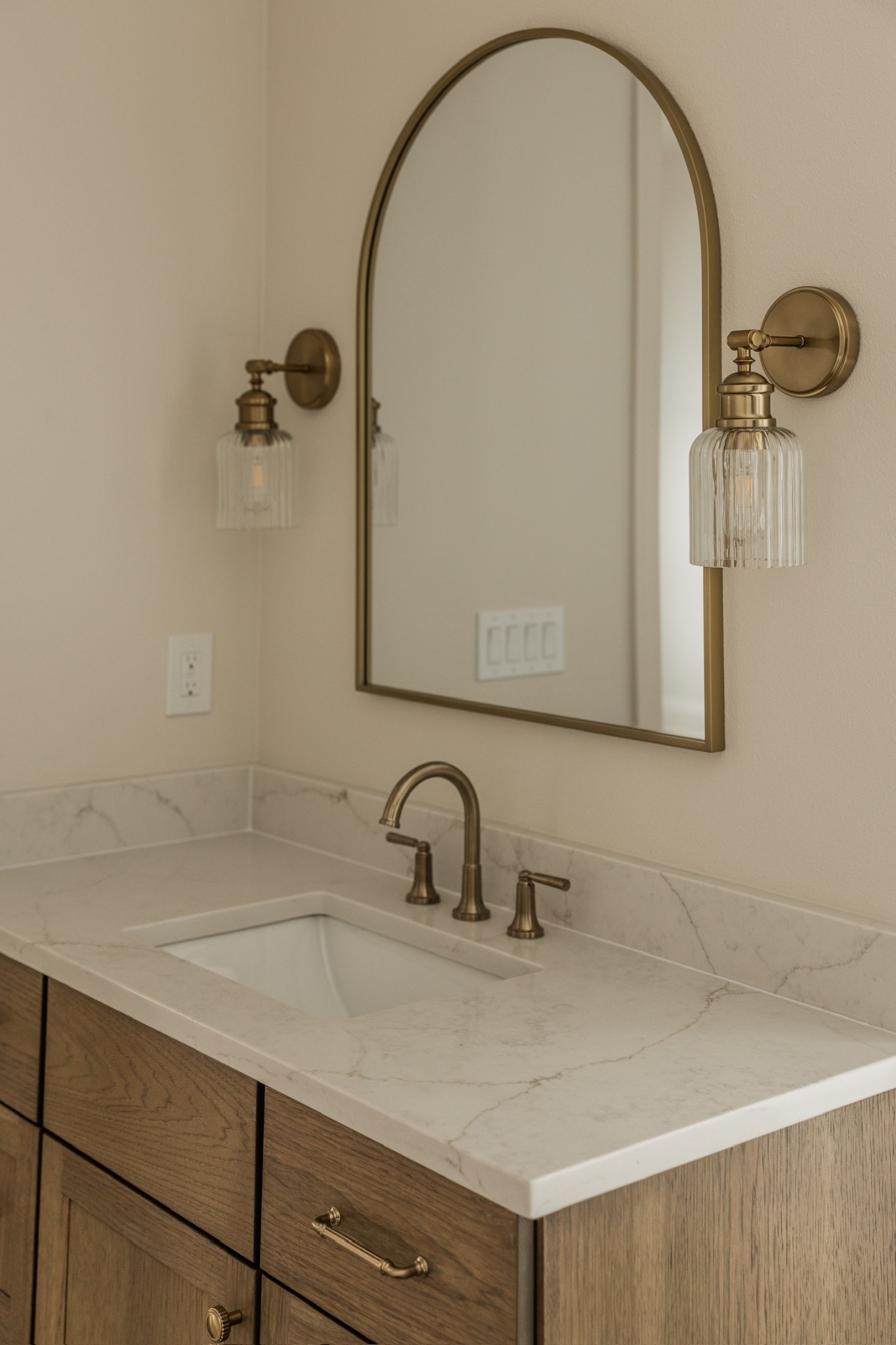 The prettiest vanity mirror and sconces✨ Use code LDXBLACKBIRCH for 20% off the sconces!

#LTKHome #LTKSaleAlert #LTKFamily