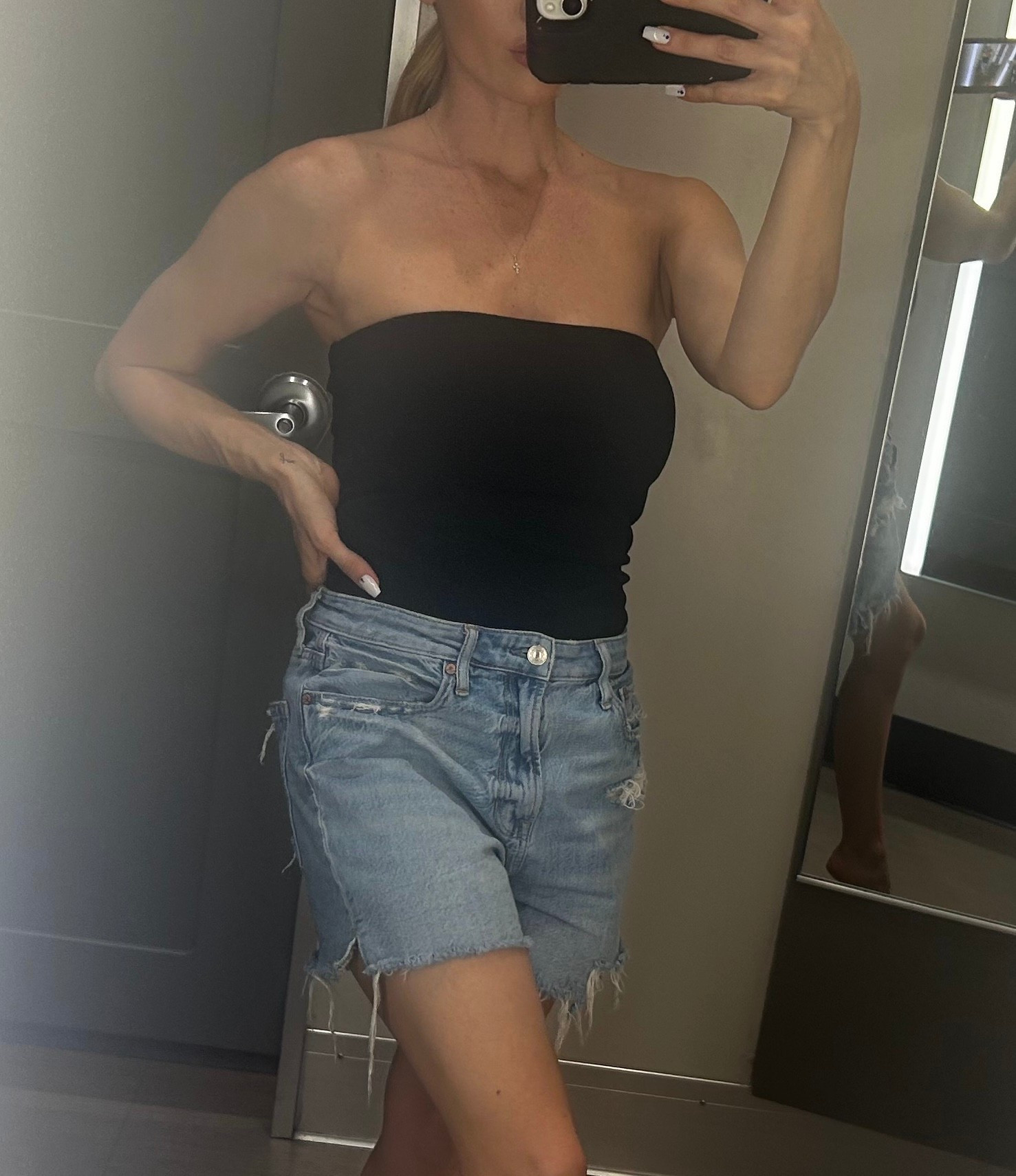 Joys of living in a warm state- you can pretty much wear a tube top all year long 

#LTKSaleAlert #LTKootd #LTKmomlife