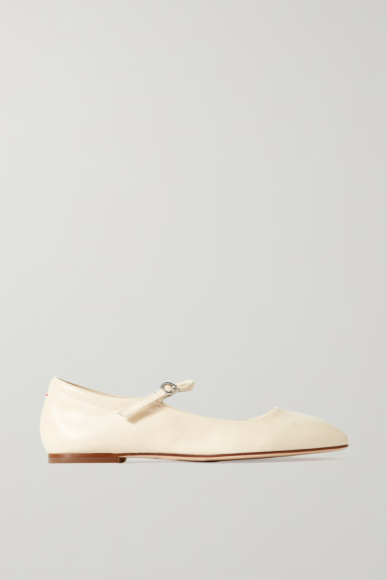 Aeyde - Uma Leather Mary Jane Ballet Flats - Cream - IT41 | NET-A-PORTER APAC