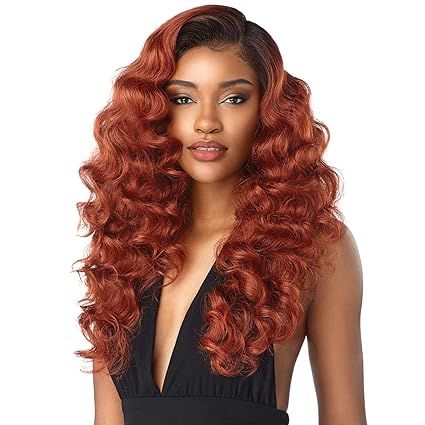 Sensationnel Synthetic Cloud 9 Swiss Lace What Lace 13x6 Frontal Lace Wig DARLENE (1B) | Amazon (US)