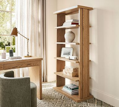 Aldon Etagere Bookcase (36") | Pottery Barn (US)