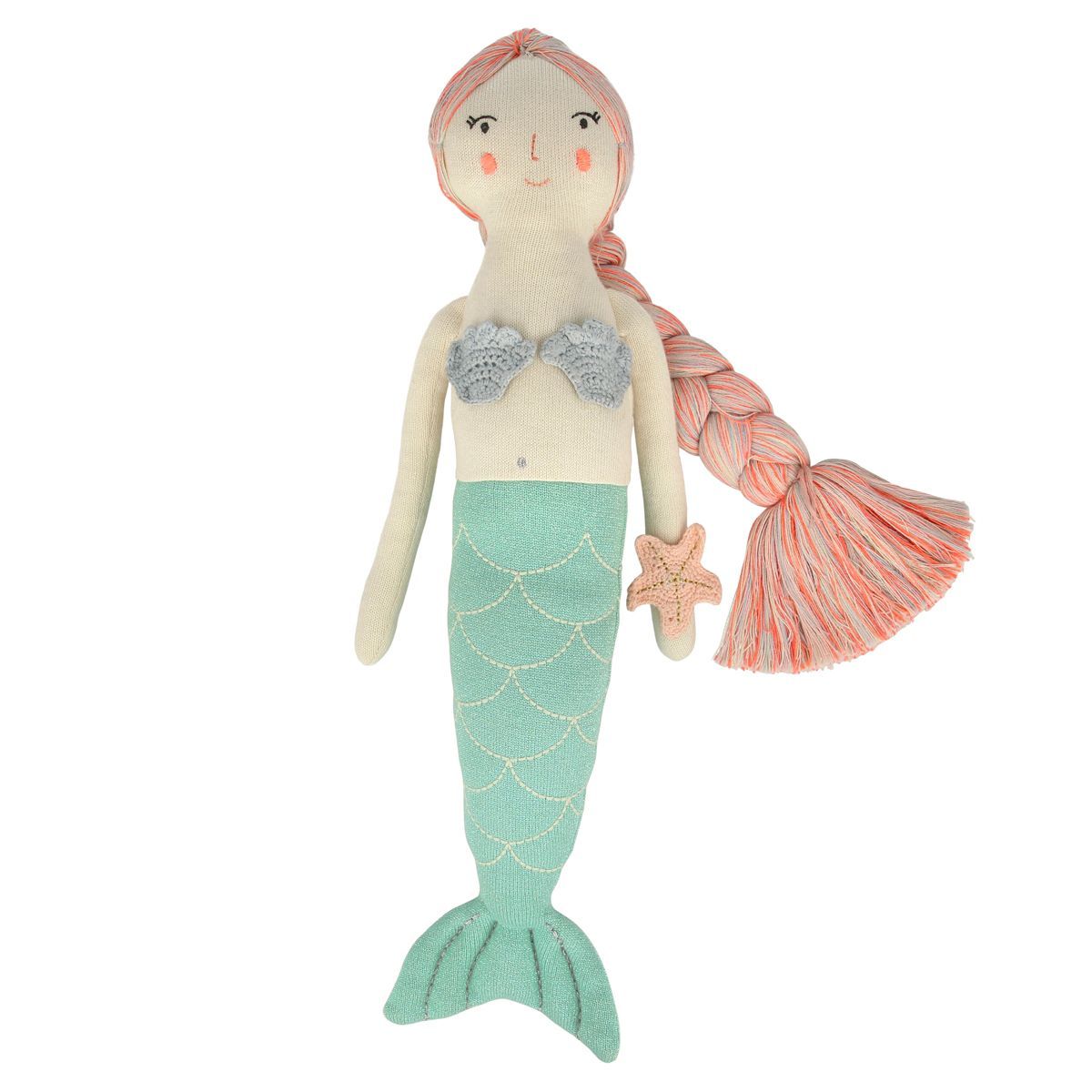 Meri Meri Naomi Knitted Mermaid (Pack of 1) | Target
