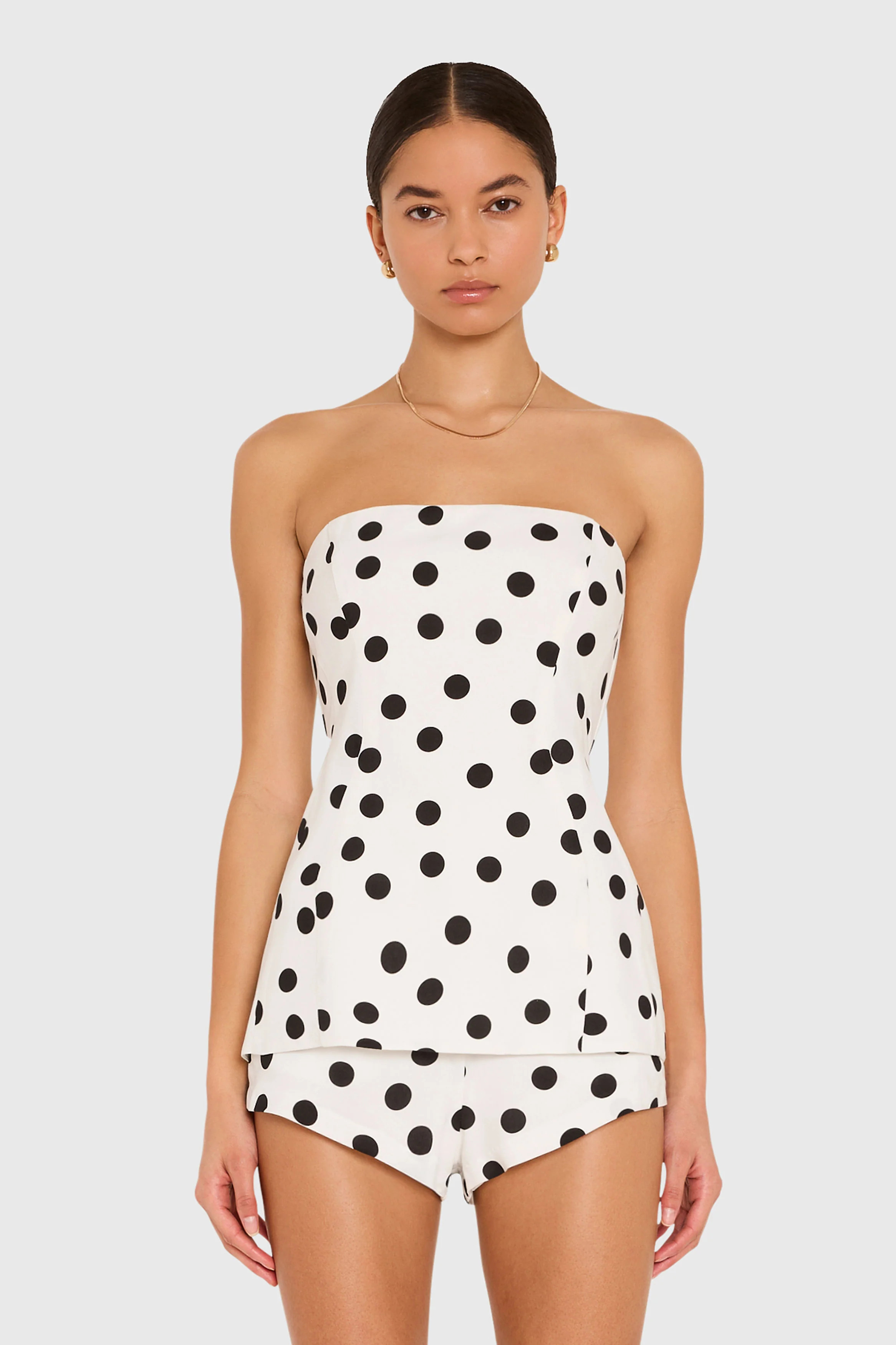Linda Top in Polka Dot | Amanda Uprichard
