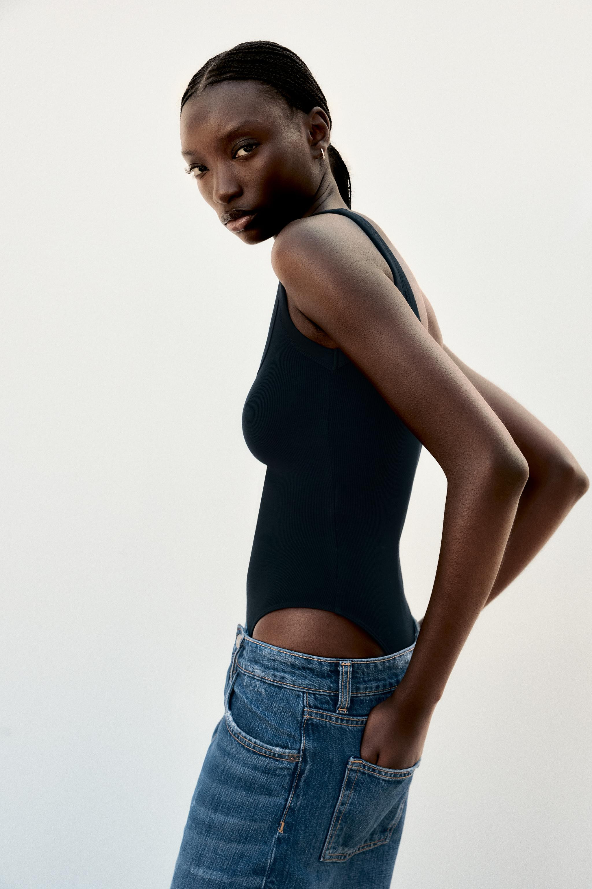 RIBBED BODYSUIT | Zara UK