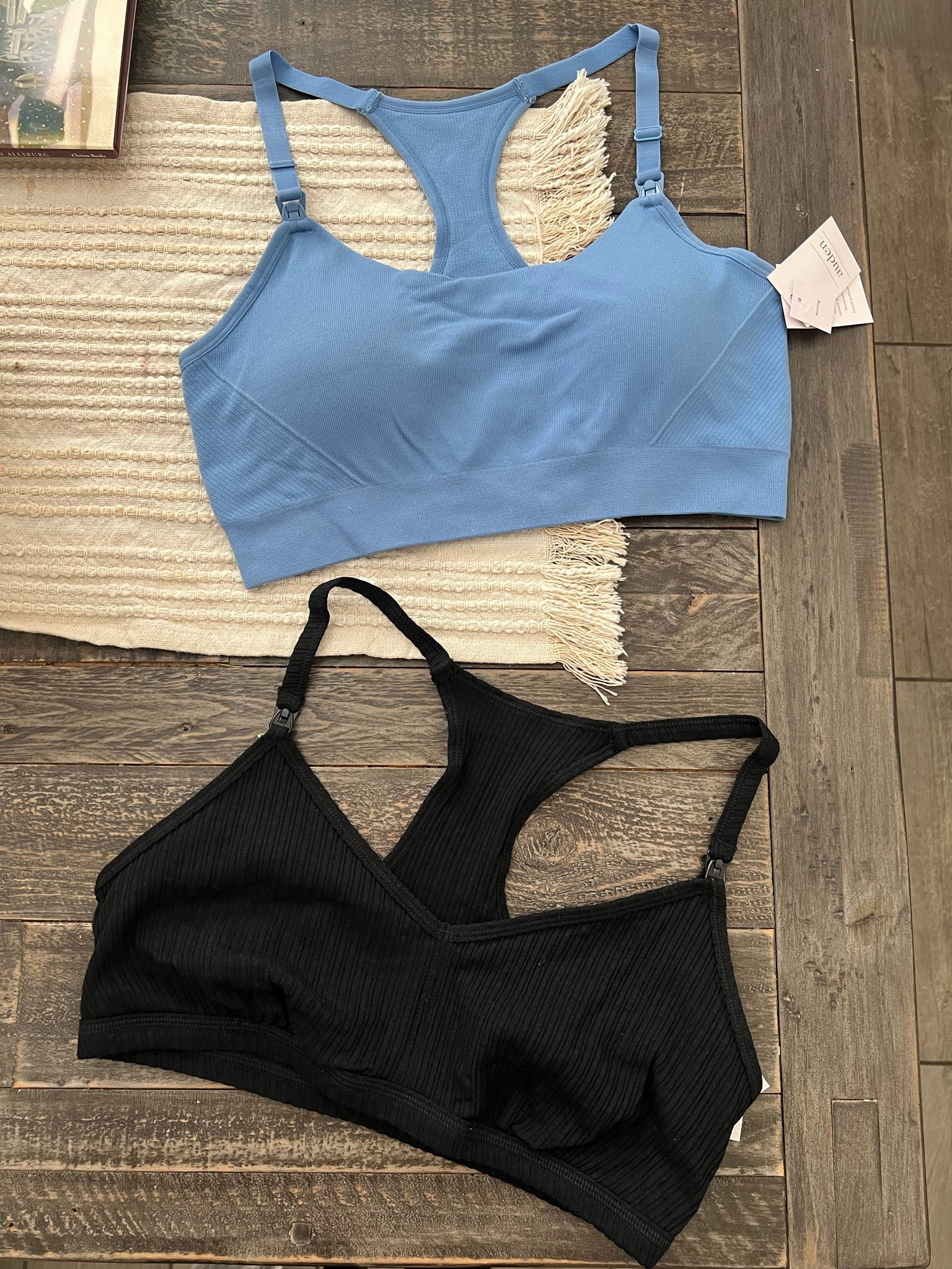 new nursing bras 💫🤍 

#LTKBaby #LTKBump
