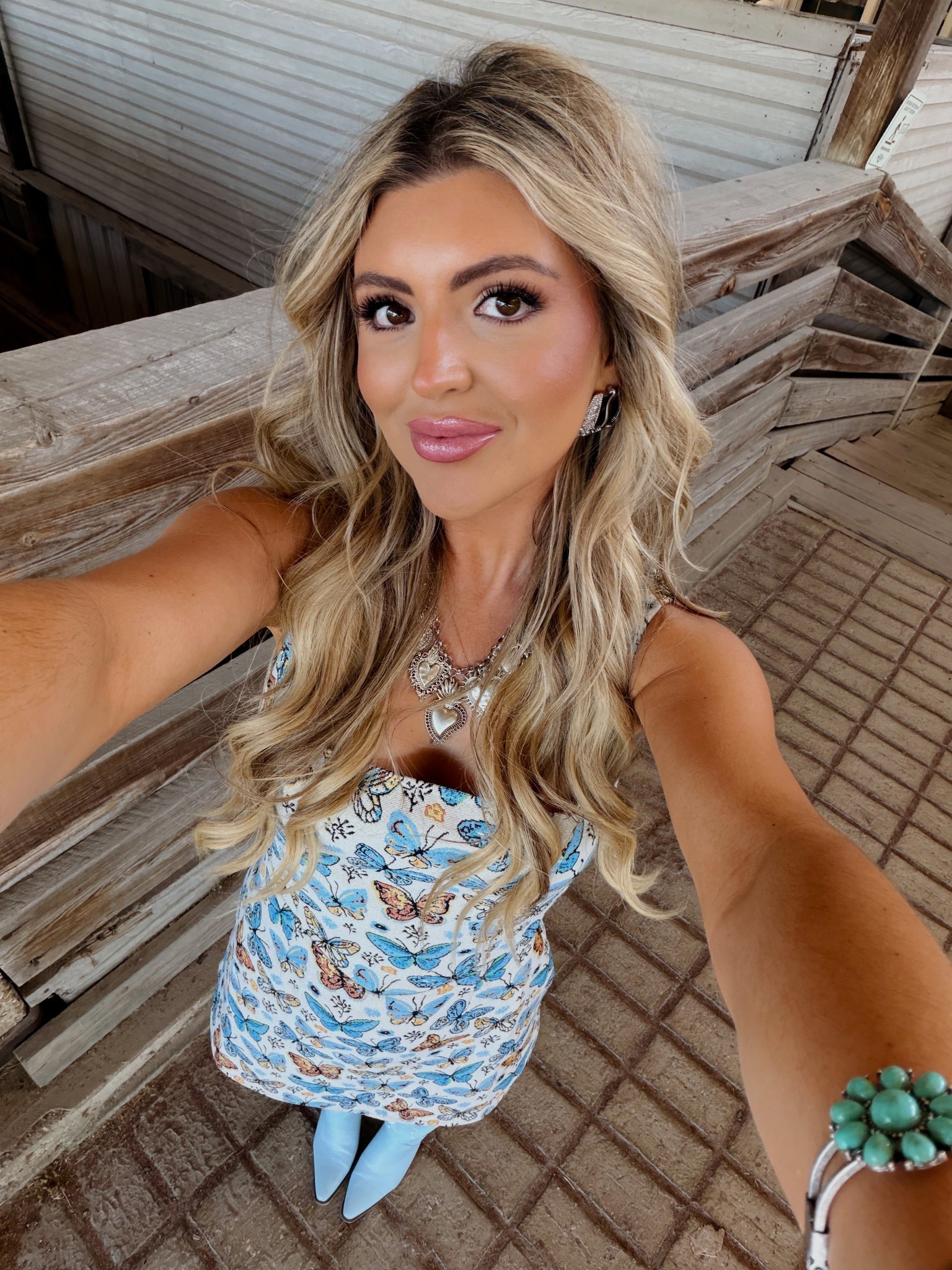 The cutest butterfly dress, perfect for spring. Use code “hannah35” to save sitewide 

Western fashion, date night outfit, summer dress, spring dress, spring style, cowgirl fashion, vici, clothing haul, mini dress, rodeo fashion, country concert outfit 

#LTKgrwm #LTKootd #LTKFestival