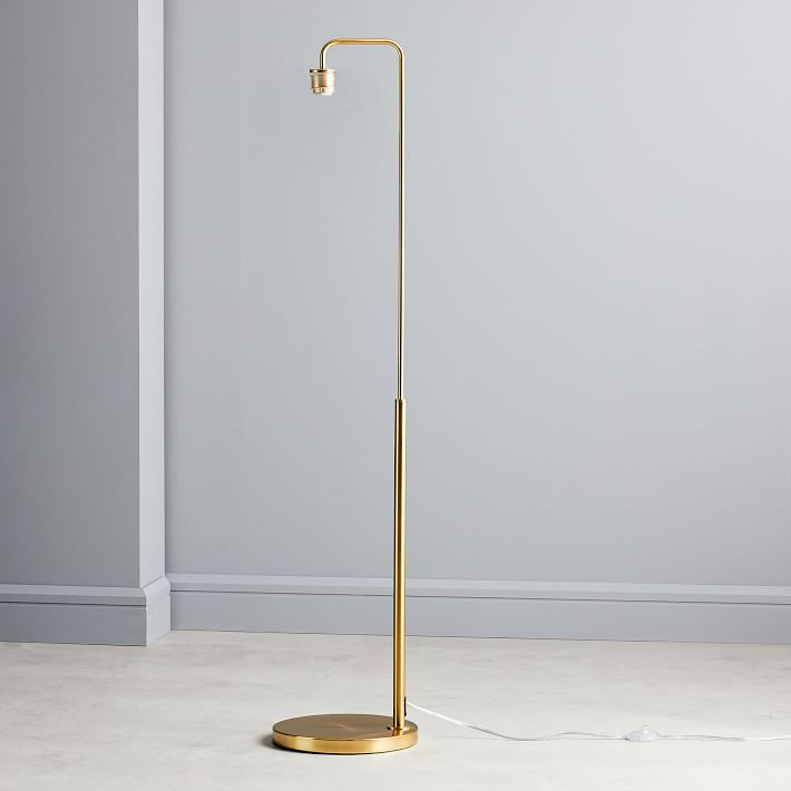 Build Your Own - Sculptural Glass Floor Lamp | West Elm (US)