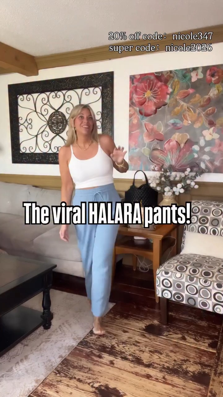 I found us the perfect work >> weekend wide leg pants @halara_official you’ll want in multiple colors! don’t forget to use my codes: 
•code 【nicole347】 for 20% OFF full-price items.
• Super code 【nicole2026】: Spend $120 → 10% OFF / Spend $150 → 12% OFF.
Or search 🔍SL24102909 for product details in the website.

#LTKSaleAlert #LTKOver40 #LTKSeasonal