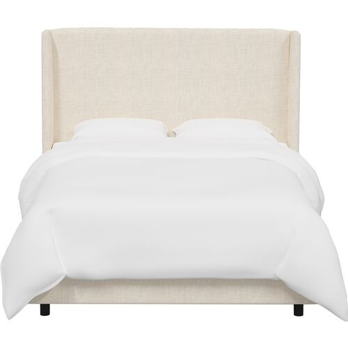 Kelly Wingback Bed | One Kings Lane