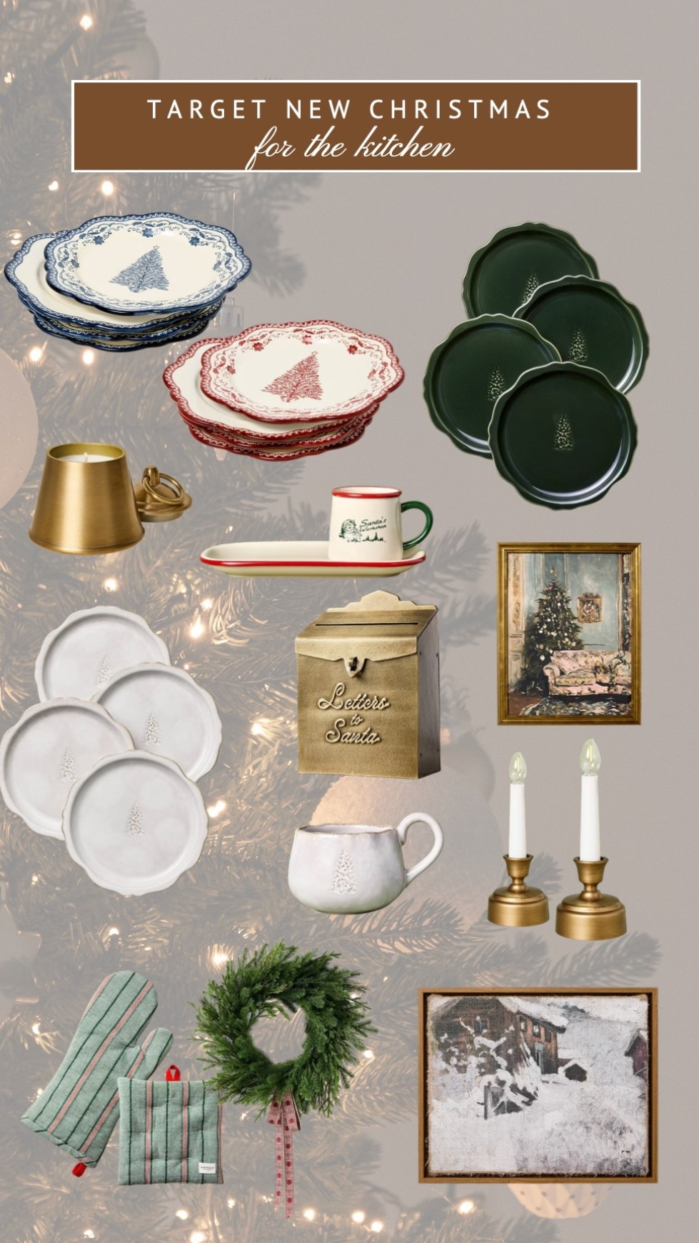 target new christmas finds for the kitchen 

#LTKFindsUnder100 #LTKHome #LTKSeasonal