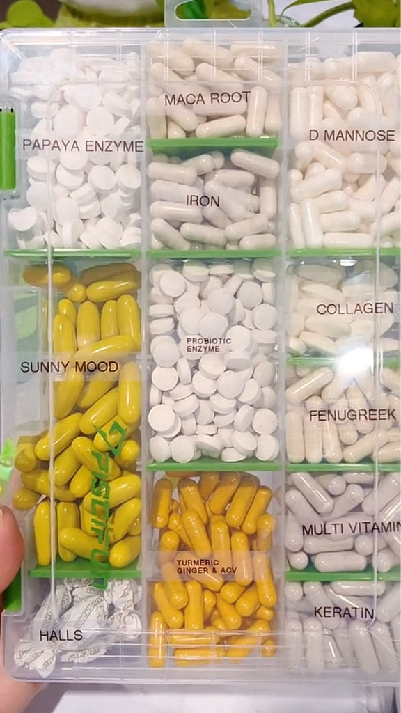 Vitamin organizer. 

#LTKmorningroutine #LTKActive #LTKfitnessgoals