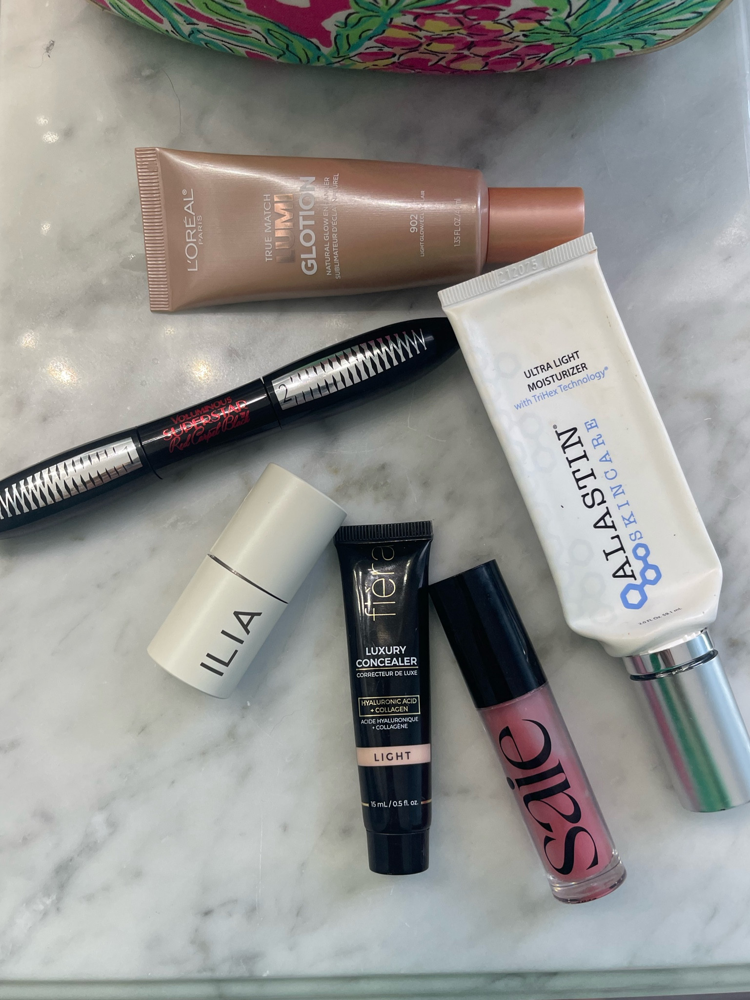 Makeup routine for mature skin, concealer, mascara, moisturizer, blush stick, lip gloss 

#LTKOver40 #LTKBeauty #LTKFindsUnder50