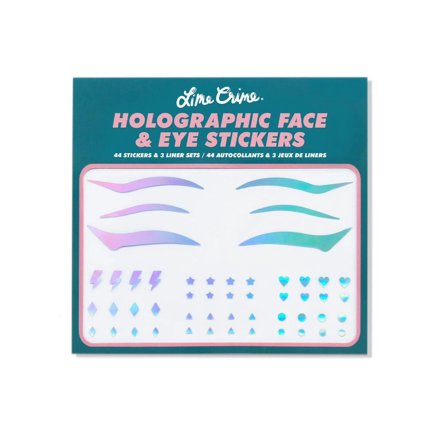 Holographic Face & Eye Stickers | Vegan & Cruelty-Free Cosmetics | Lime Crime