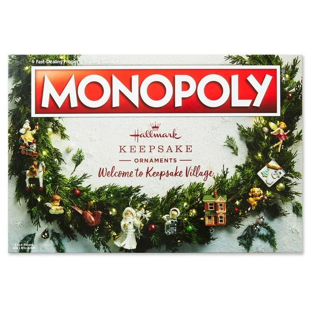 Monopoly Hallmark Keepsake Ornament Board Game - Walmart.com | Walmart (US)