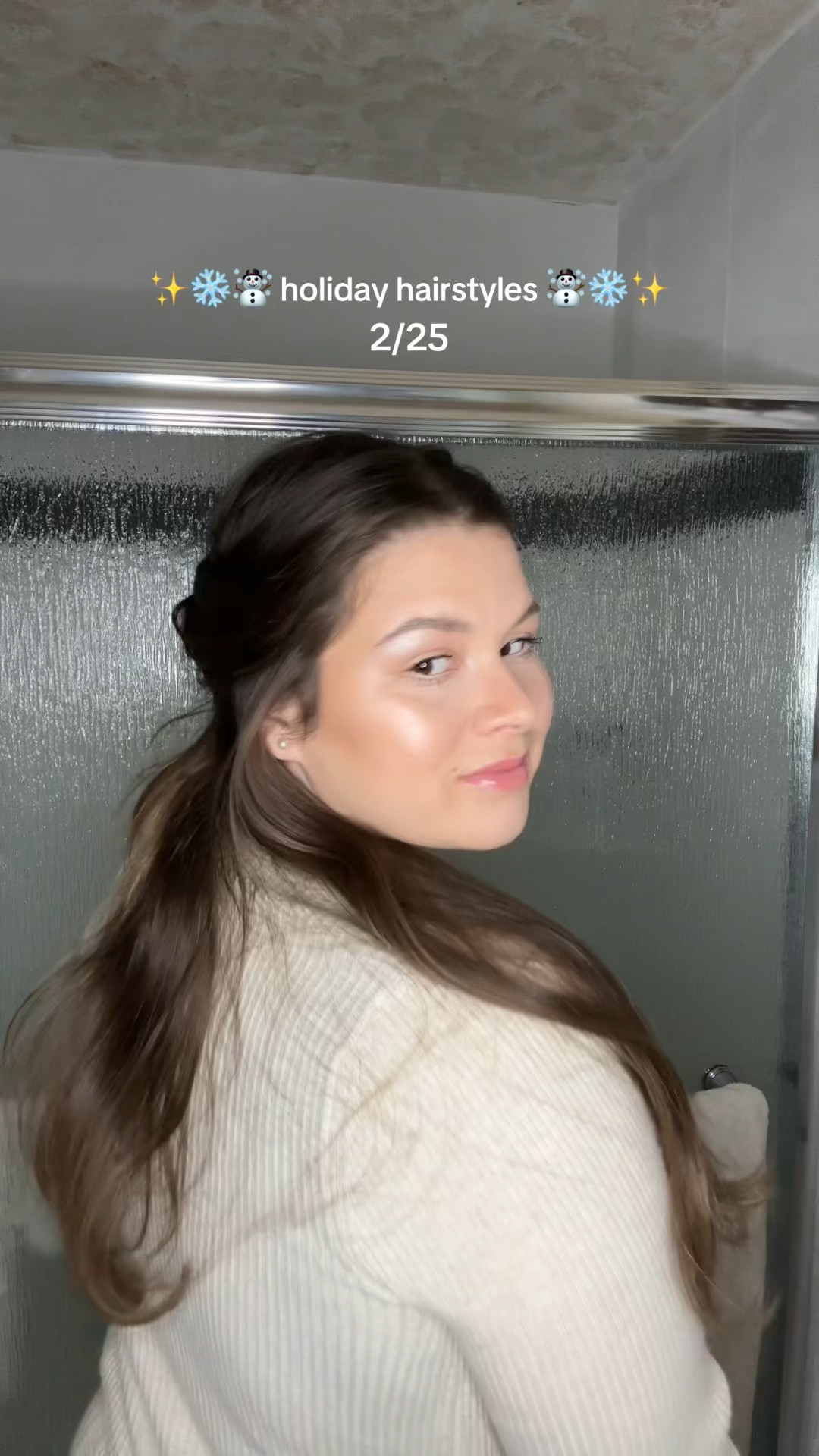 Casual, messy half-updo!

#LTKBeauty #LTKHoliday #LTKStyleTip