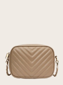Chevron Crossbody Bag | SHEIN