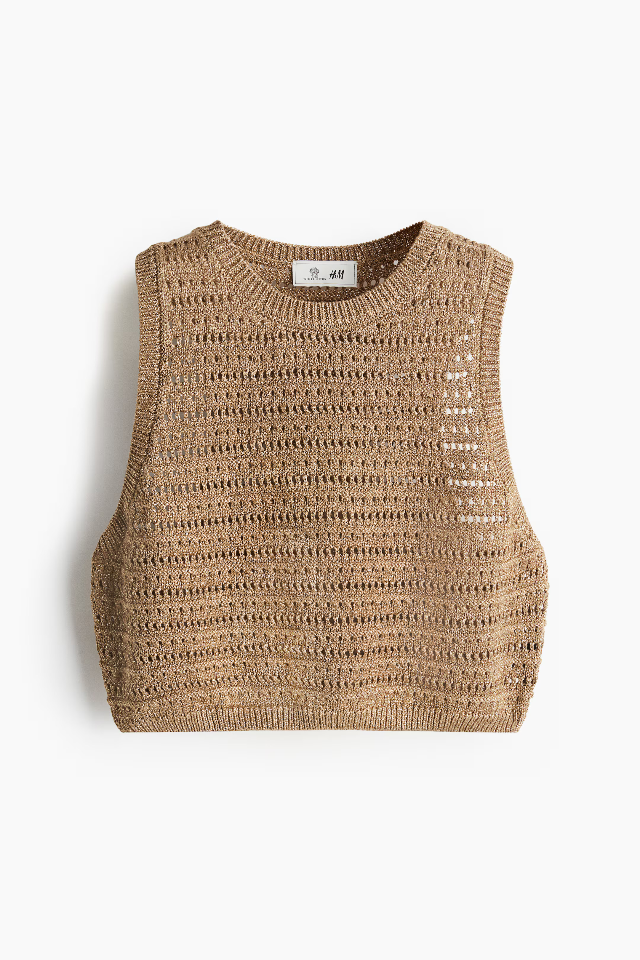 Glittery Crochet-Look Top | H&M (US + CA)