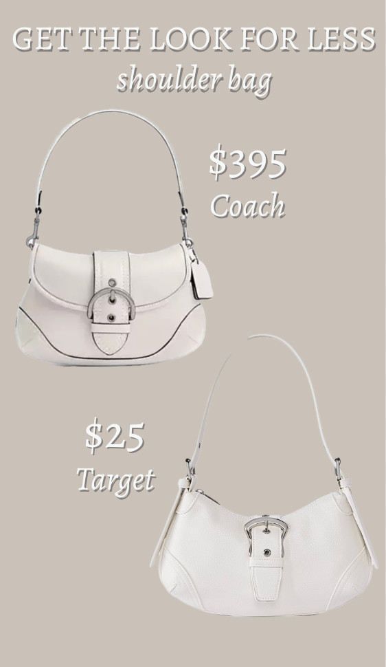 These white shoulder bags are perfect for summer. The leather coach bag is classic and will last forever! The Target purse is the perfect look for less option.
.................
white purse white bag shoulder bag shoulder purse coach purse target bag 

 