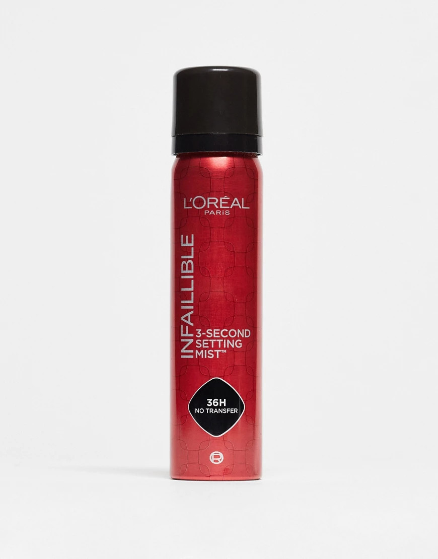 L'Oreal Paris Infallible 3-Second Setting Spray-No colour | ASOS (Global)
