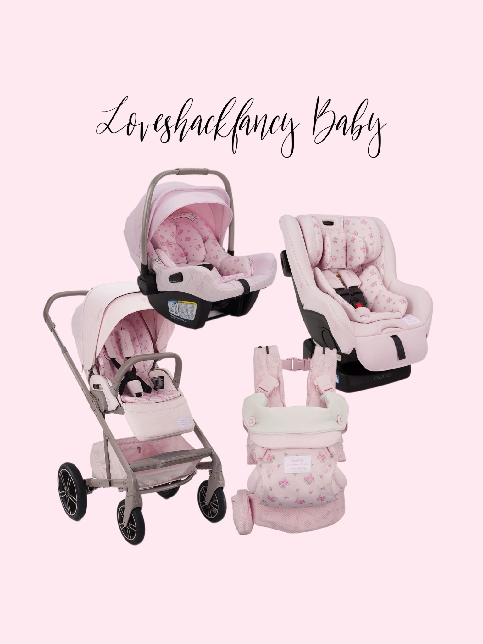 Love shack fancy car seats. Baby girl finds. New mom, pregnancy. Baby girl registry. 

#LTKmomlife #LTKBump #LTKBaby