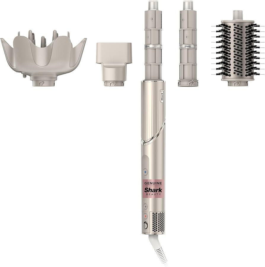 Shark HD435 FlexStyle Air Styling & Drying System, Powerful Hair Blow Dryer & Multi-Styler with A... | Amazon (US)