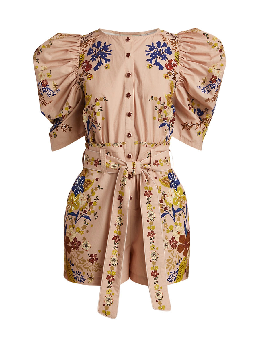 Women's Romantic Lightness Romper - Cream - Size Small | Saks Fifth Avenue